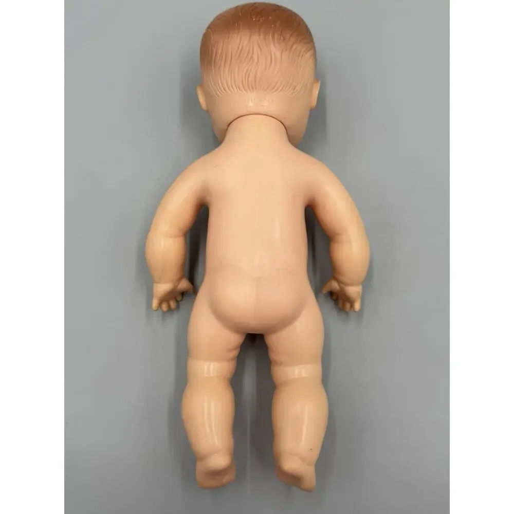 Vintage 1973 Lorrie Plastic Baby Doll Molded Head Hair 12 Inch